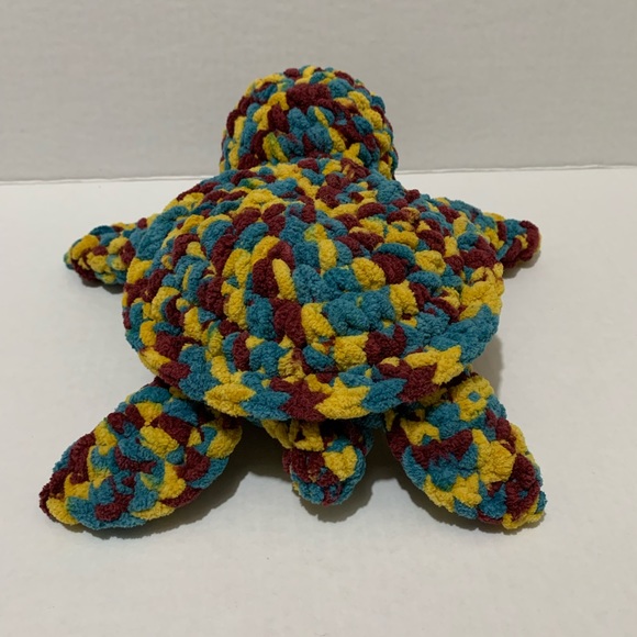 Handmade Crochet Sea Turtle Playroom Decor - Picture 11 of 16